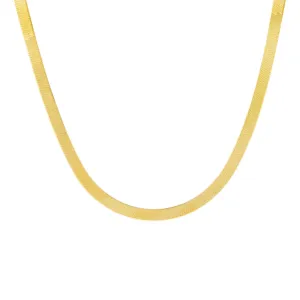 Thick Herringbone Necklace