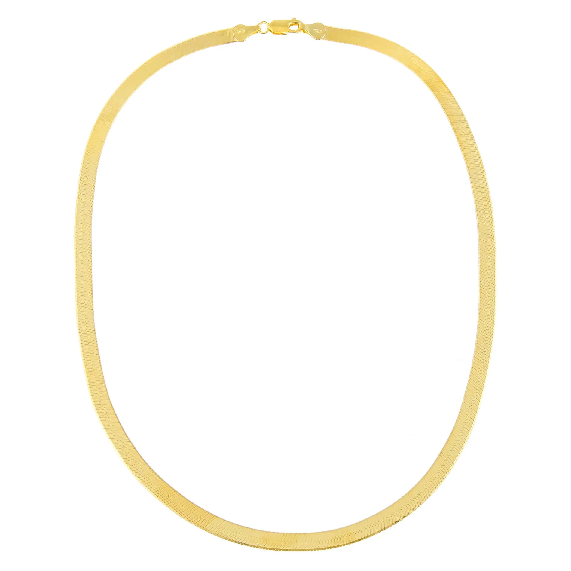 Thick Herringbone Necklace