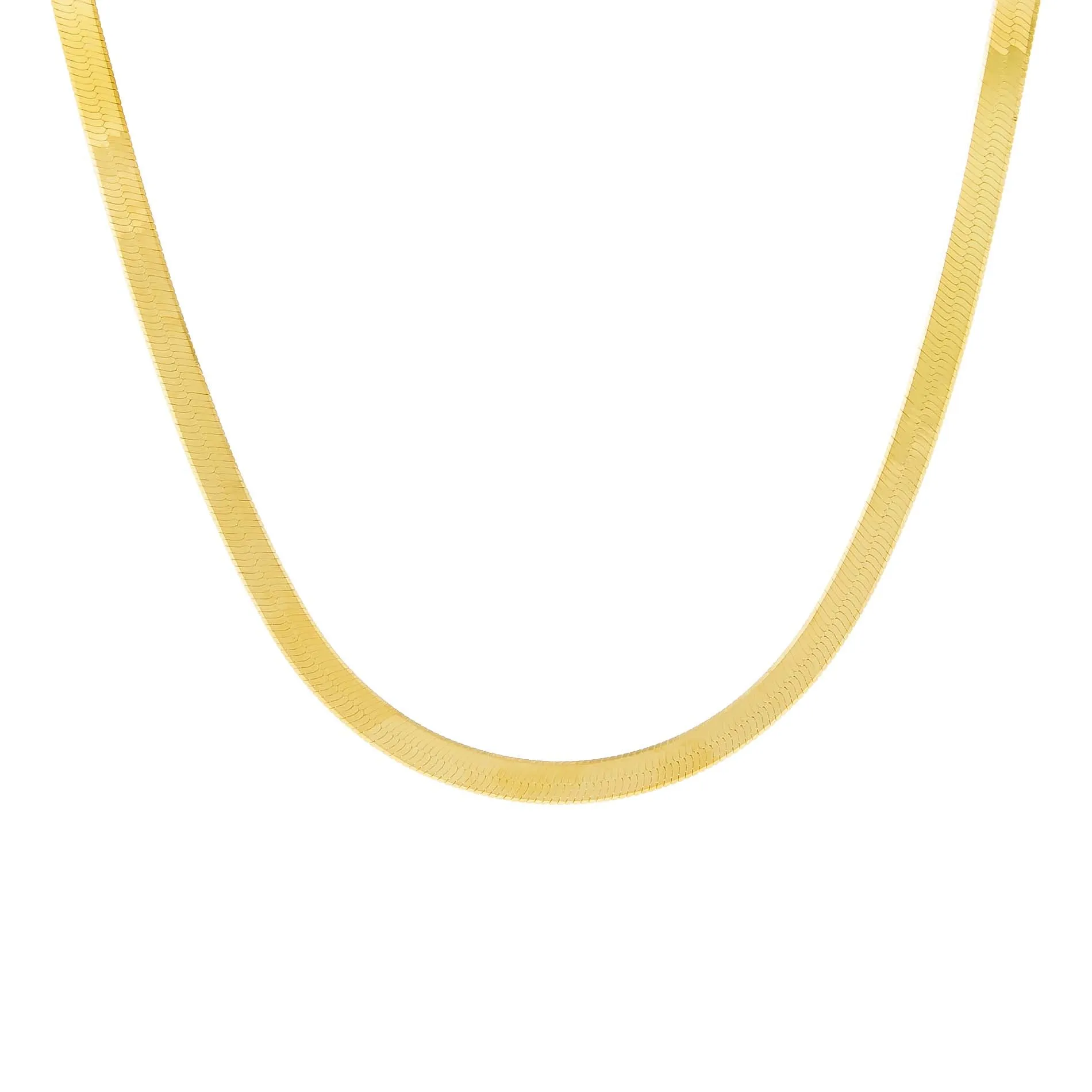 Thick Herringbone Necklace