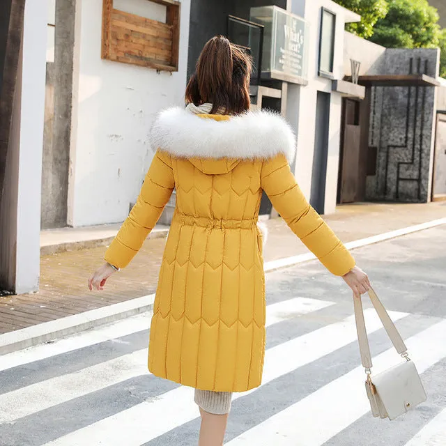Thick Long Down  Winter Jacket