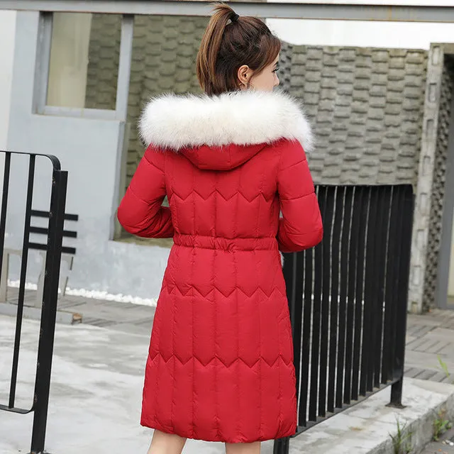 Thick Long Down  Winter Jacket