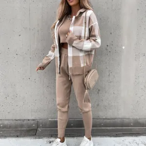 Three Piece Suits Casual Sports Outfit