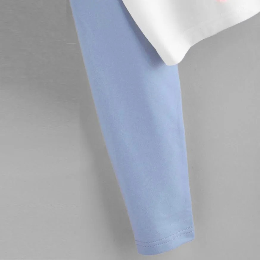 Three Tone Hooded Shirt