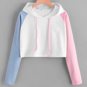 Three Tone Hooded Shirt