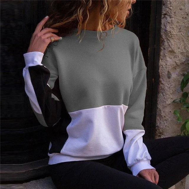 Three Tone Sweatshirt