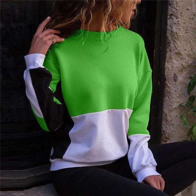 Three Tone Sweatshirt