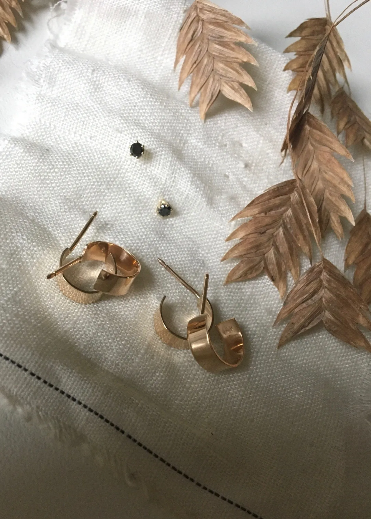 Tiny Cuff Earrings