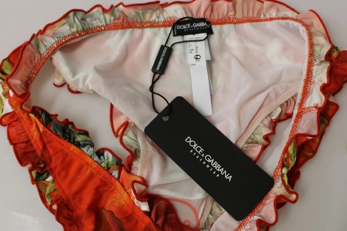 Tomato Bikini Bottom Logo Swimwear Beachwear