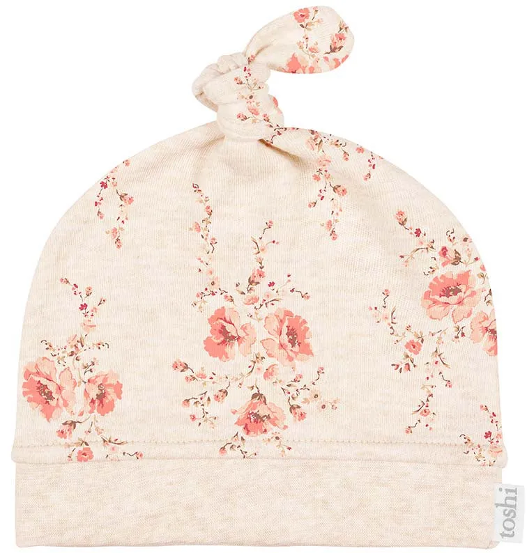 Toshi Baby Beanie - Rustic Rose
