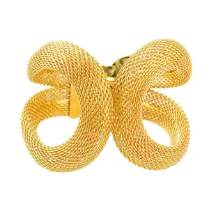Touching Circles Cuff Bracelet