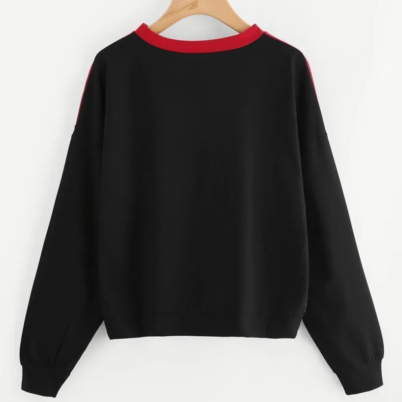 Tri-Color Patchwork Sweatshirt
