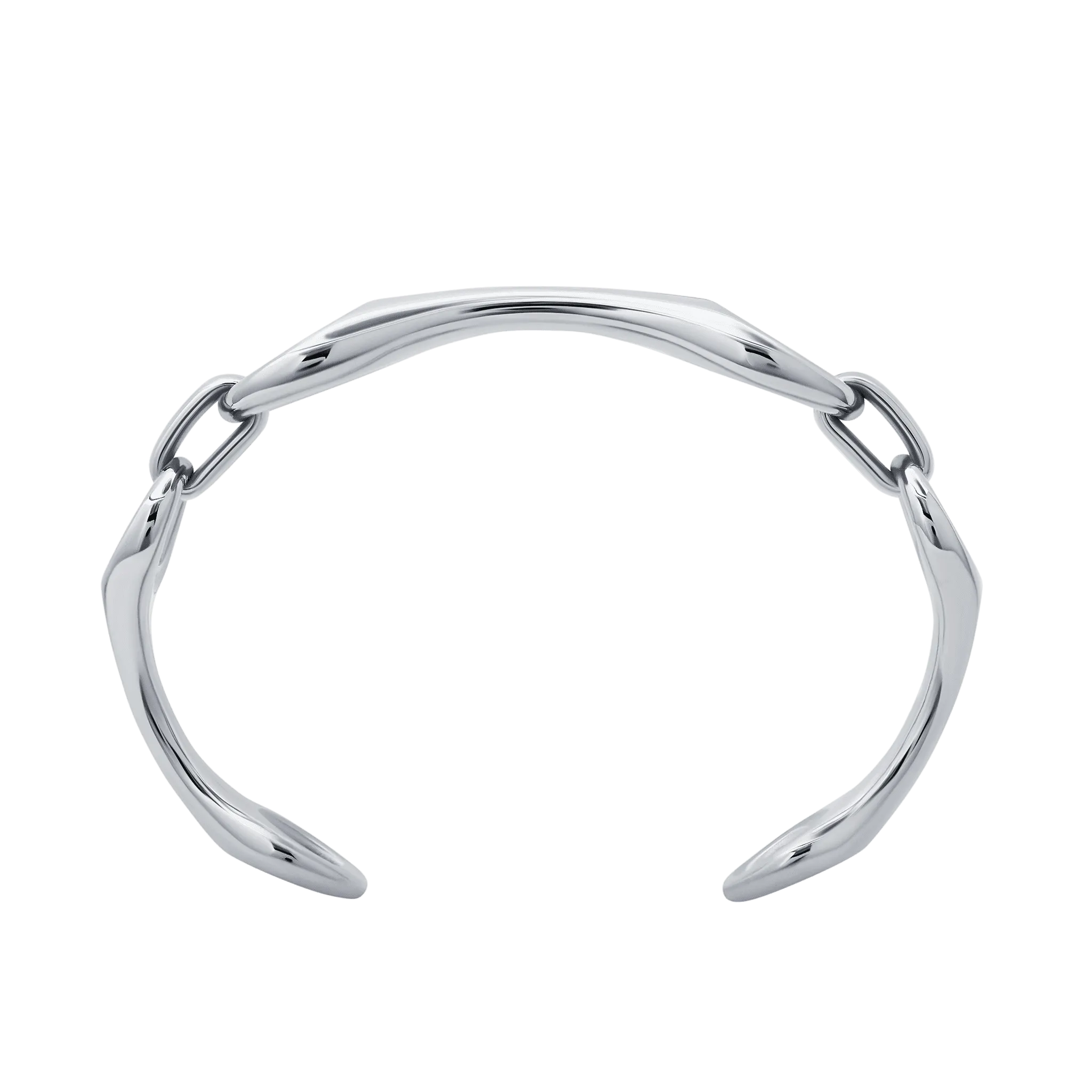 Triple Linked Double Beam Cuff