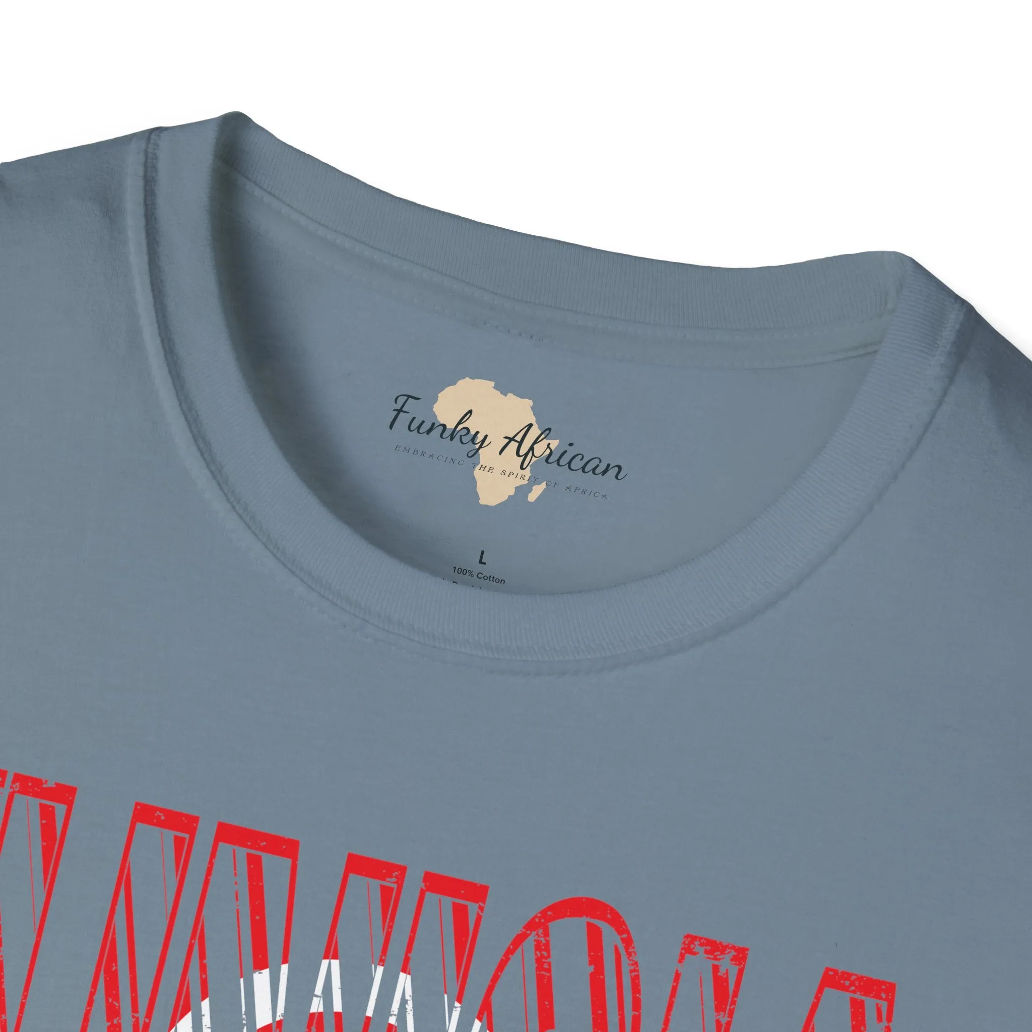 Tunisia text unisex softstyle tee