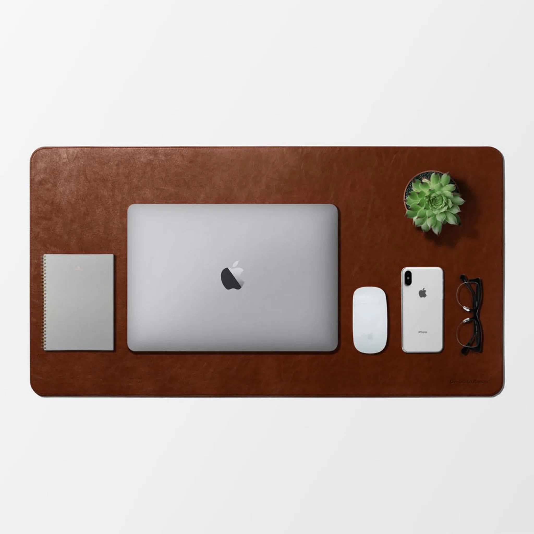 Turf Desk Mat, Waterproof, Heatproof, Vegan, Tan