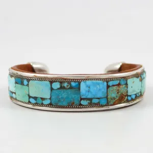 Turquoise Inlay Cuff