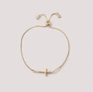Twilight Gold Slider Bracelet