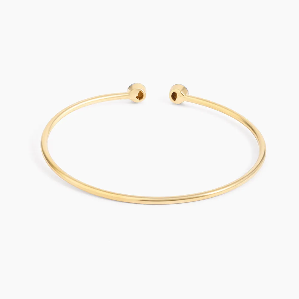 Twin Moon Cuff Bracelet