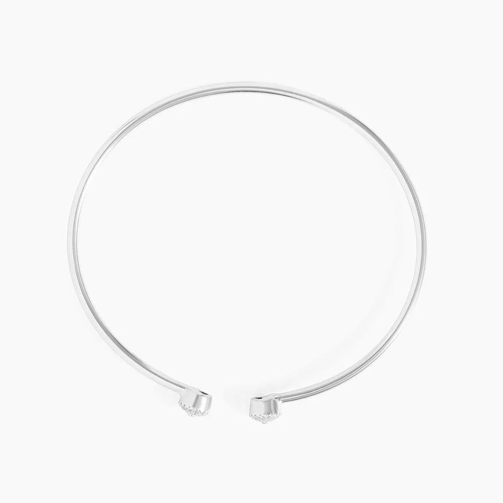 Twin Moon Cuff Bracelet
