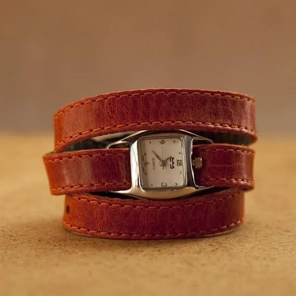 TWIST Wrap Cuff – Orange