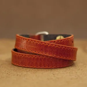 TWIST Wrap Cuff – Orange