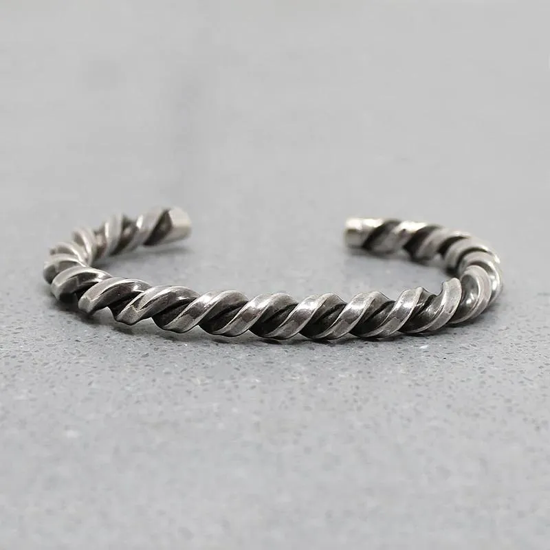 Twisted Sterling Cuff Bracelet