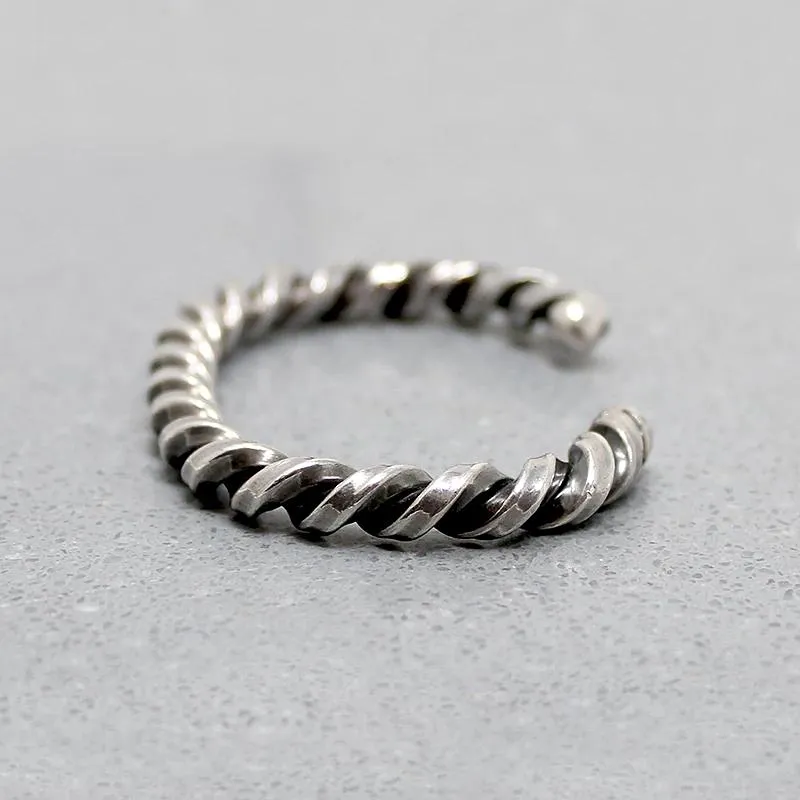 Twisted Sterling Cuff Bracelet