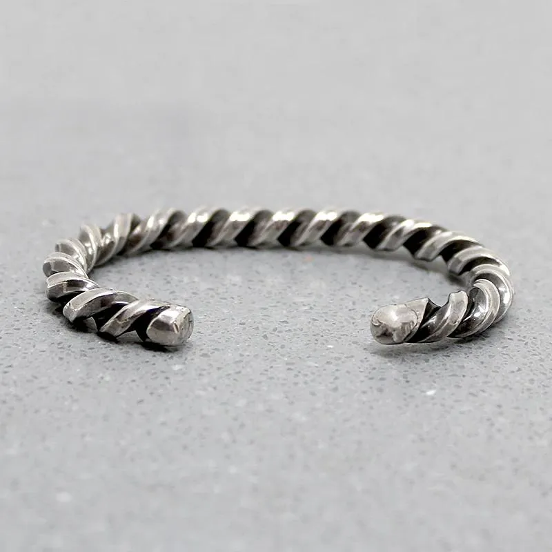 Twisted Sterling Cuff Bracelet