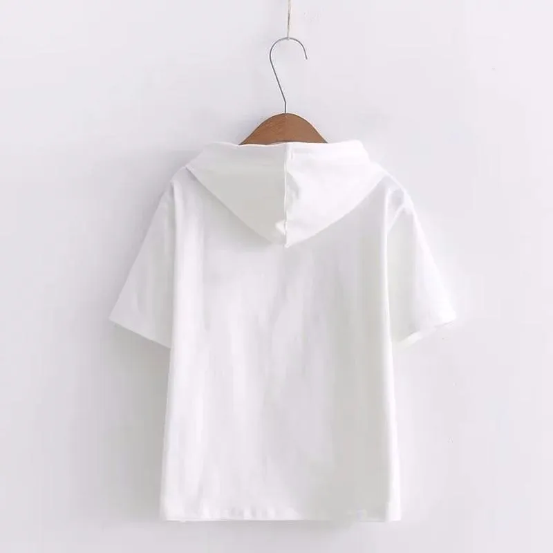 Two Butterflies Hooded Shirt