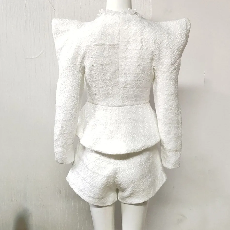 Two-Piece Set Sexy  Jacket And Pants Club Party Set