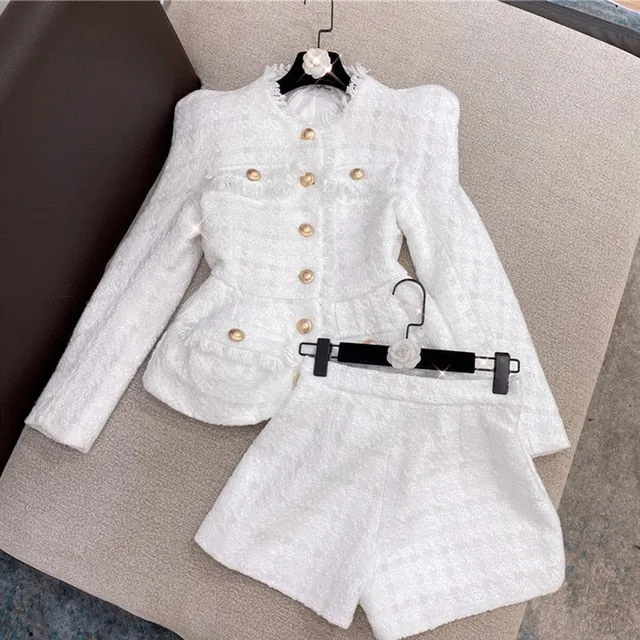 Two-Piece Set Sexy  Jacket And Pants Club Party Set