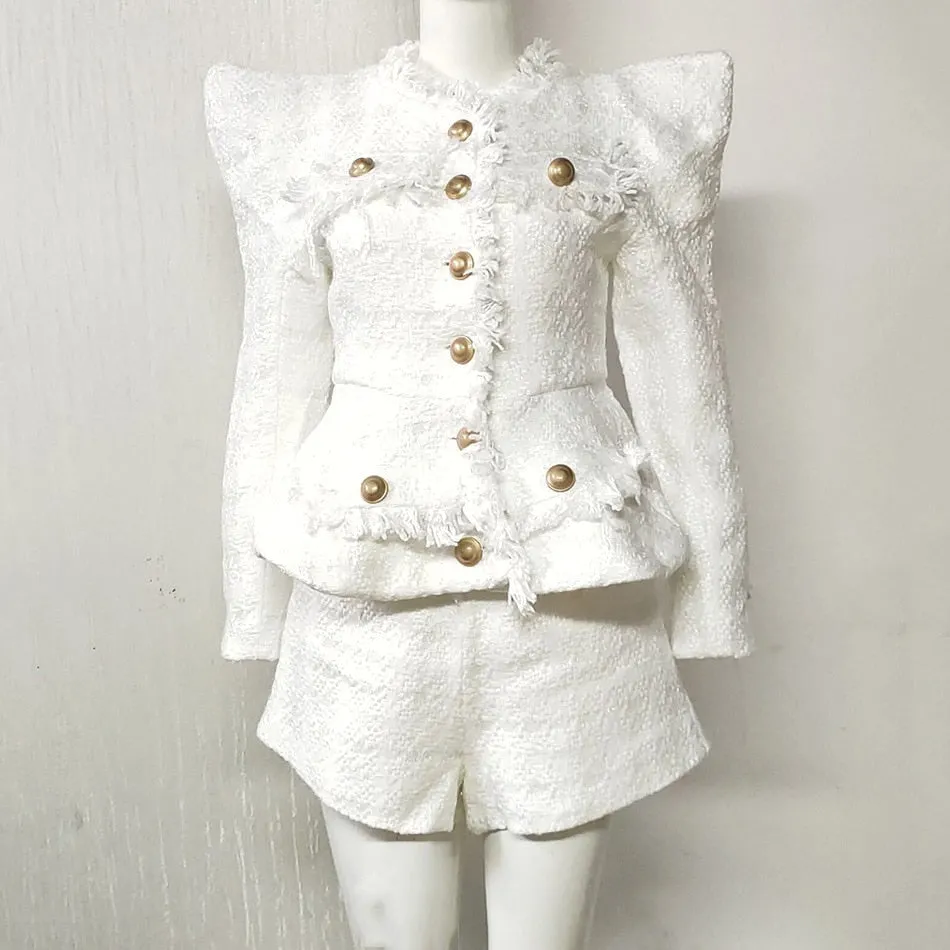 Two-Piece Set Sexy  Jacket And Pants Club Party Set
