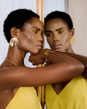 Ujana - 24k gold plated - Handmade in Kenya