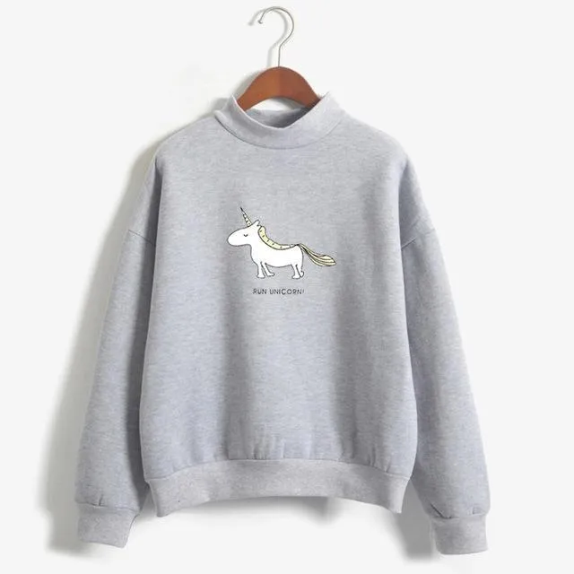 Unicorn Fleeced Sweatshirt