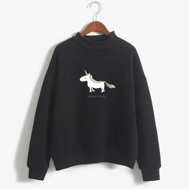 Unicorn Fleeced Sweatshirt
