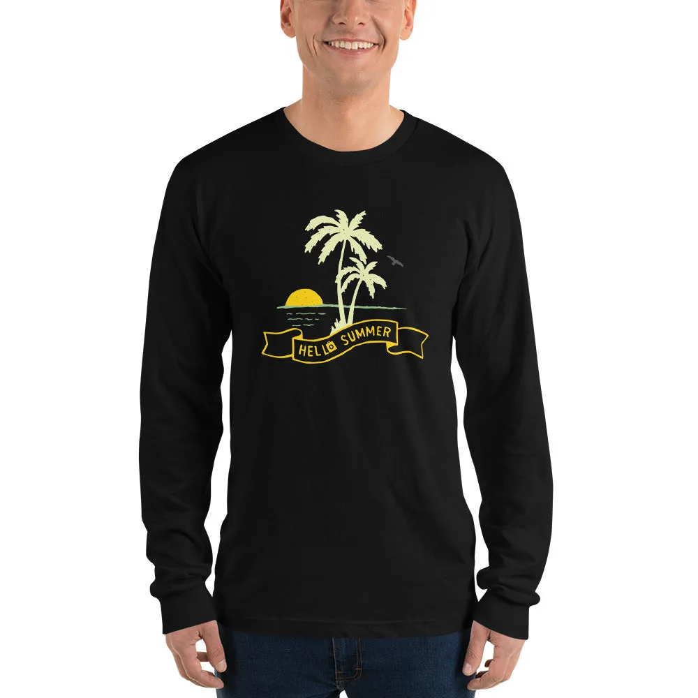 Unisex Long Sleeve T-shirt - Hello Summer :