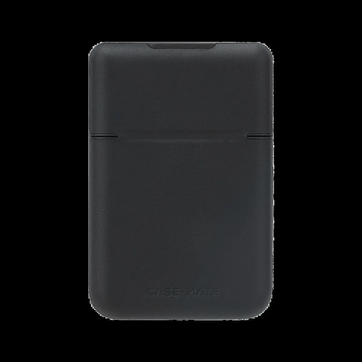 Universal Case-Mate Magnetic Flip MagSafe Wallet - Black Leather