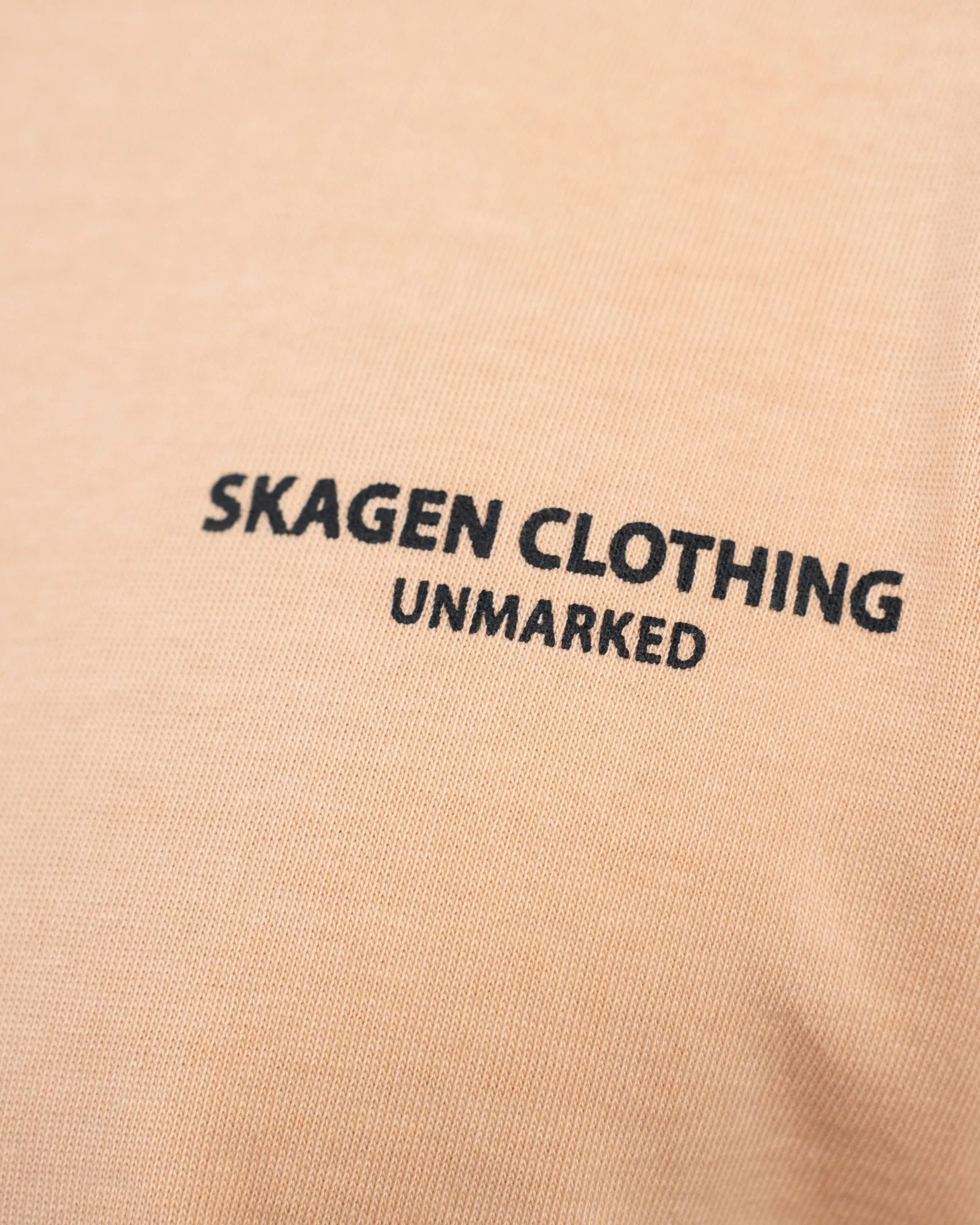 UNMARKED T-shirt Peach