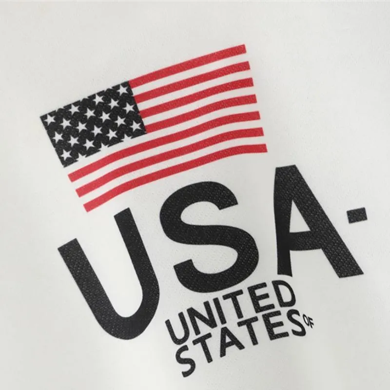 'USA' Crop Hoodie