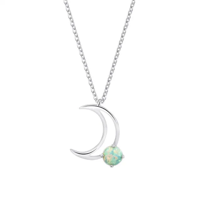 Valentine's Day Gift Hollow Moon Chokers Necklaces For Women