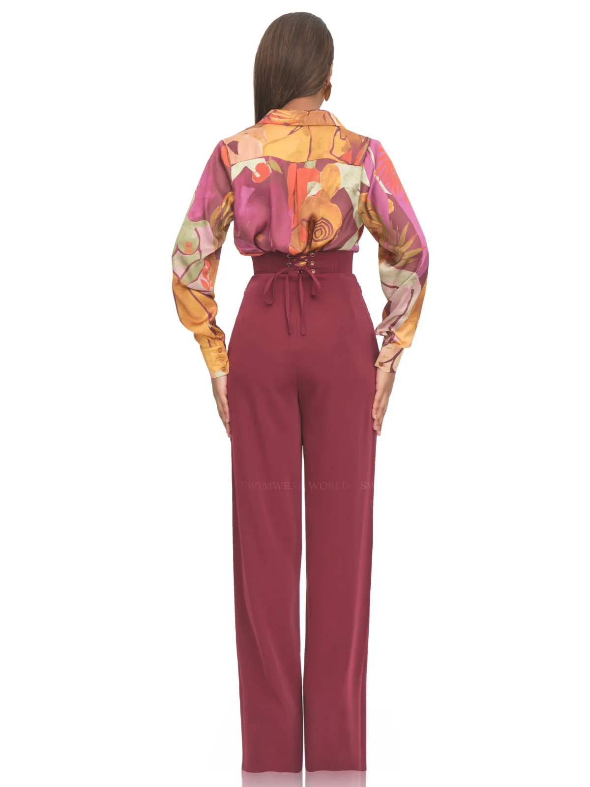 Vana Button Down Shirt-Sita Corset Pants