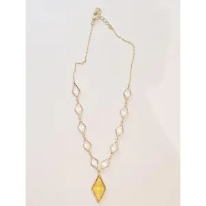 VARNIKA ARORA Faiyum Yellow Neck Piece