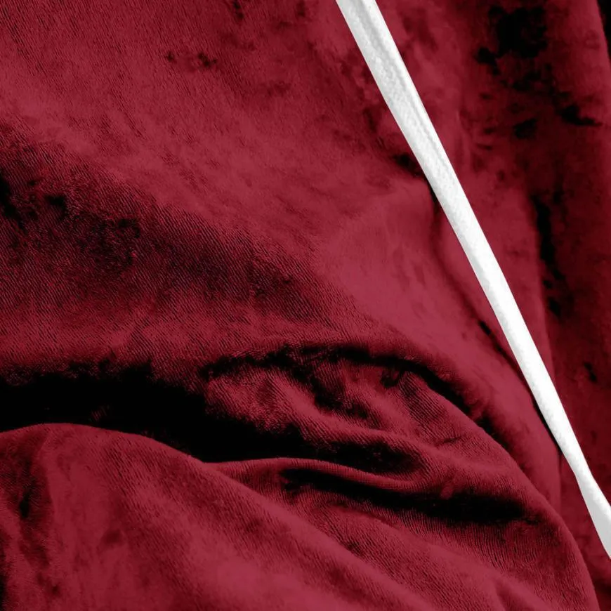 Velvet Crop Hoodie