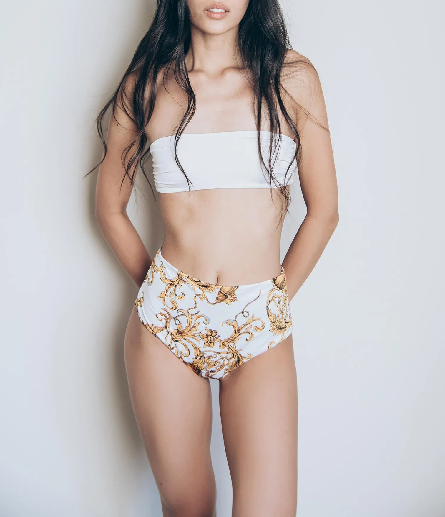Vesta White Print (86%PL 14)