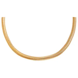 Vintage Chunky Snake Chain Necklace
