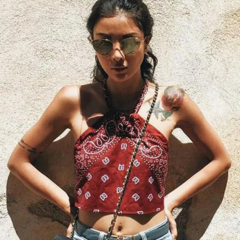 Vintage Crop Tank Top