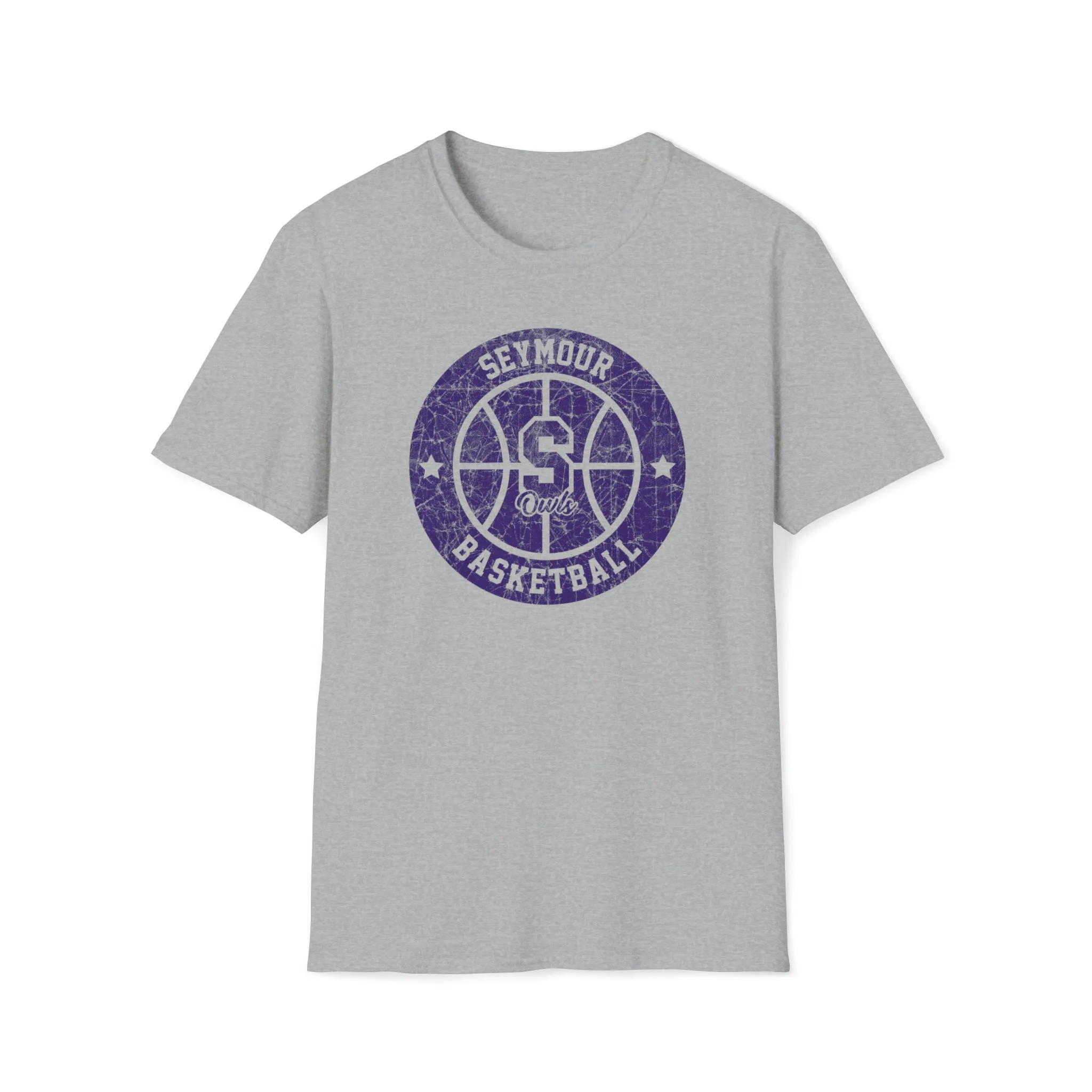 Vintage Seymour Basketball Unisex Softstyle T-Shirt