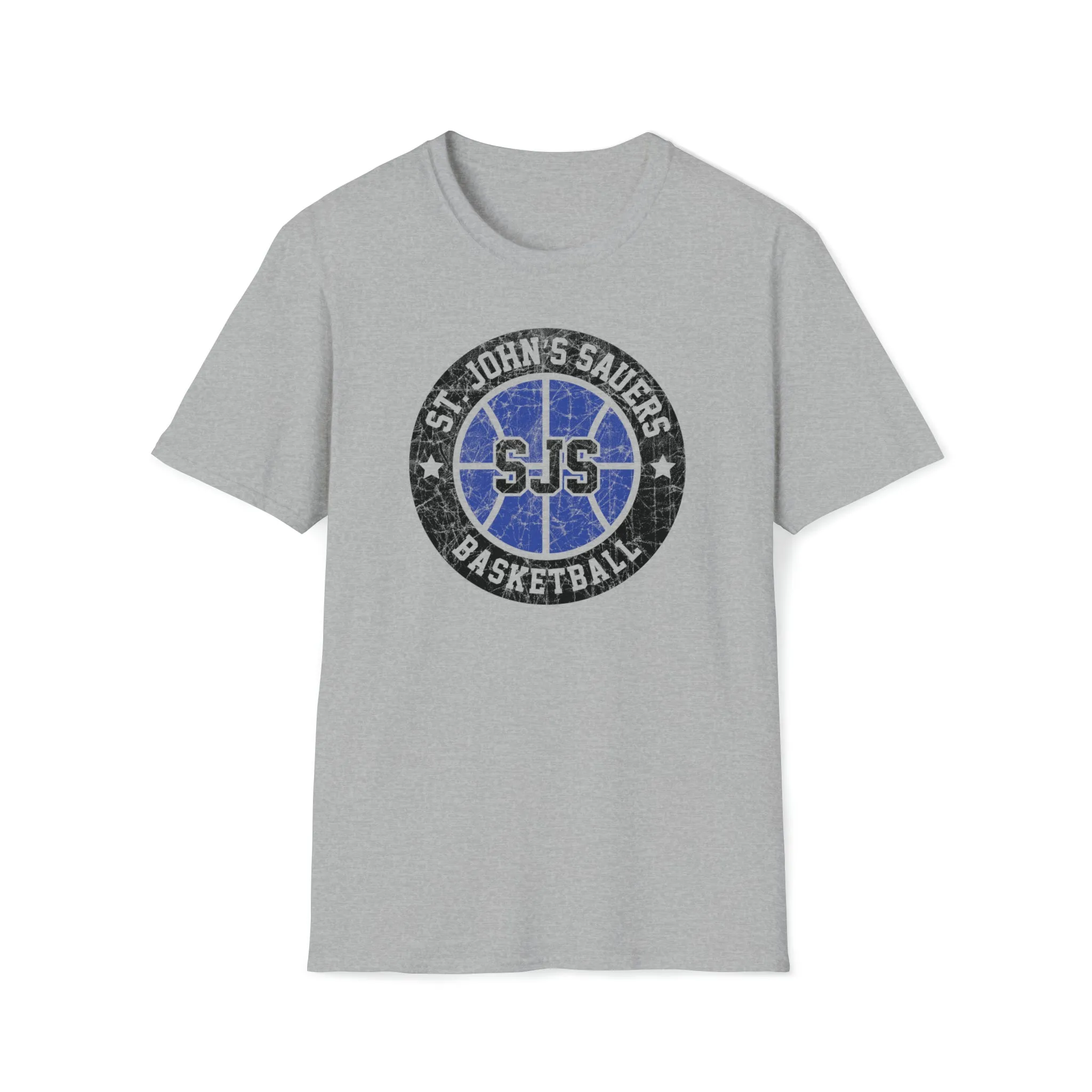 Vintage St. John's Sauers Basketball Unisex Softstyle T-Shirt