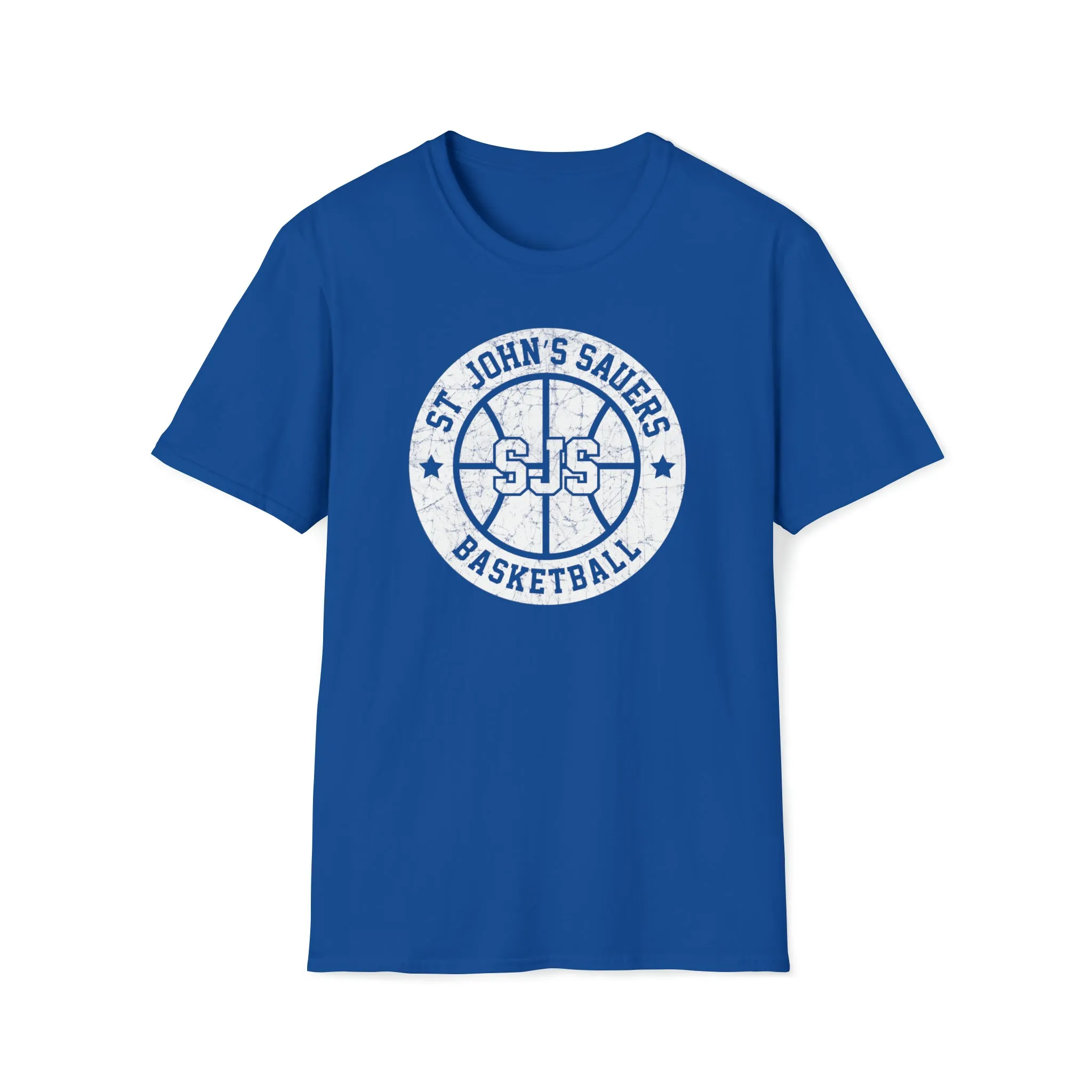 Vintage St. John's Sauers Basketball Unisex Softstyle T-Shirt