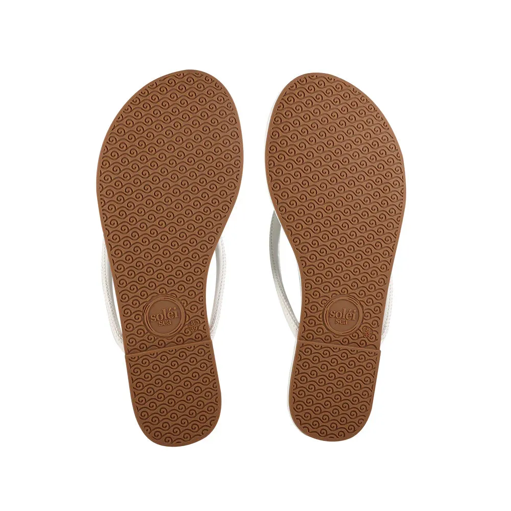 Vivie Sandal in White