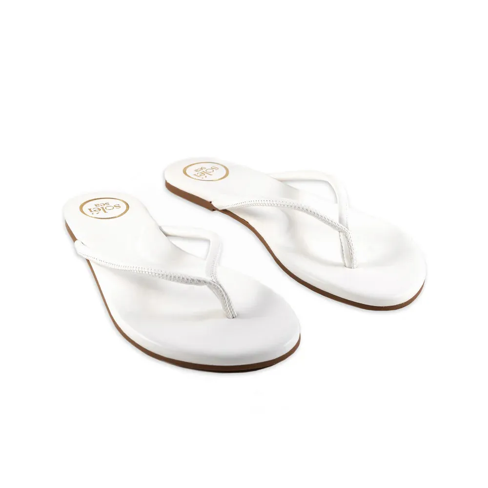 Vivie Sandal in White